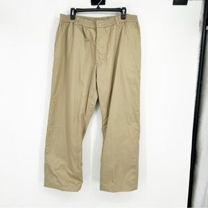 NWT Haband's Ice‎ House Khaki Colored Flannel Lined Slacks Size 40L